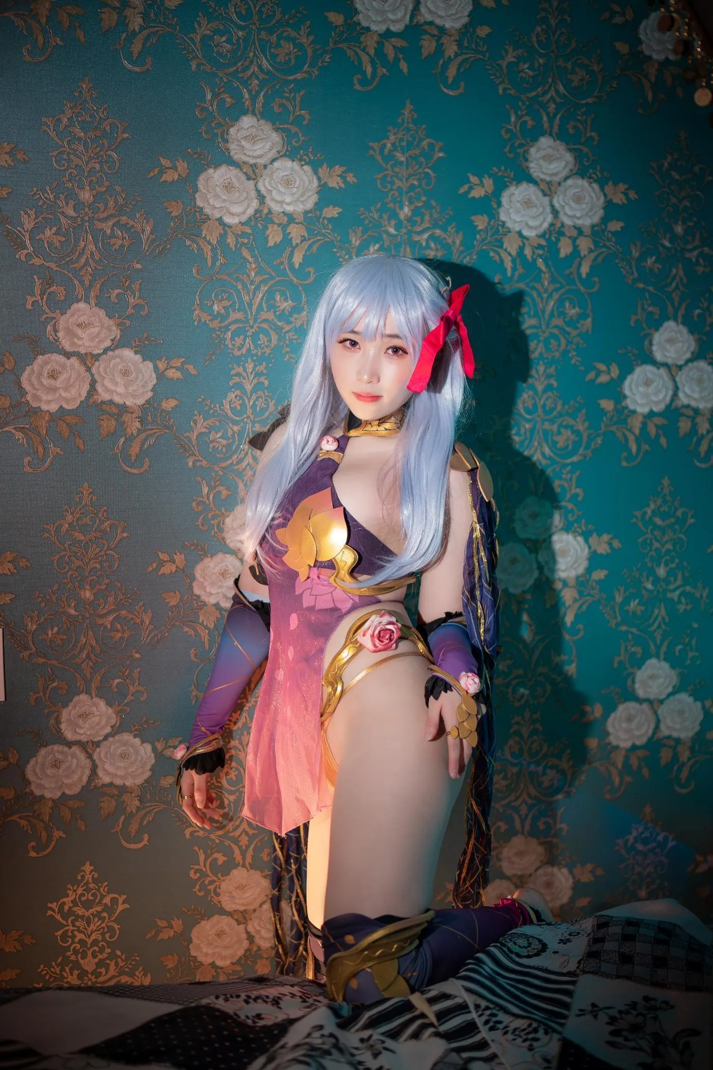 Bambi밤비 – NO.76 [CreamSoda] Cosplay Tamamo  Kama FGO [40P]插图7